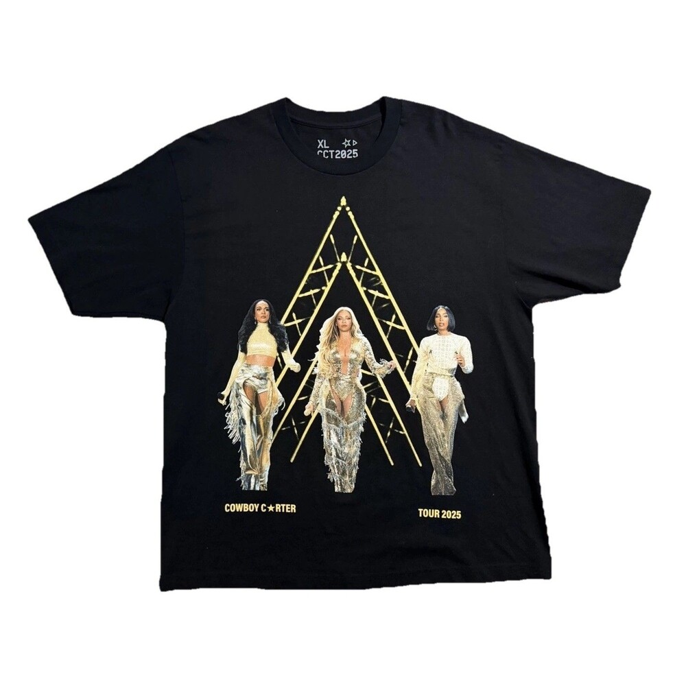 Beyonce Cowboy Carter Tour Destiny’s Child Legacy T-Shirt Size XL Kelly Rowland